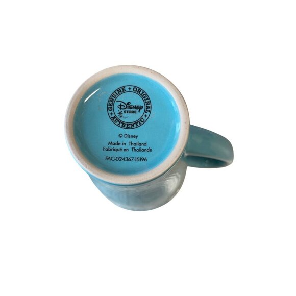 Disney Frozen Elsa Ceramic Mug 12 Oz Light Blue Snowflake - Picture 5 of 6